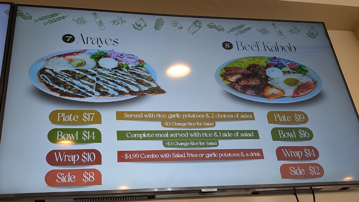 Sultans Mediterranean Grill Menu - Image 4